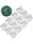 Peri Işıkları 12 Adet Dize LED Bakır Tel Işık Dizisi Düğün Dekoru Peri Işıkları Pilli Düğün Töreni Süslemeleri Pille Çalışan Noel Işıkları Süslemeleri Hediye Işık Direği (Yurt Dışından) 3