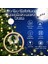 Noel Pencere Işıkları Süslemeleri-Windows Için Büyütülmüş LED Asılı 3D Işıklar, Iç Mekan ve Dış Mekan, Pille Çalışan, Şömine Için Mükemmel, Noel Ağacı, Yatak Odası Dekoru (Ren Geyi (Yurt Dışından) 3