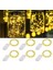 Peri Işıkları Pille Çalışan, 6'lı Paket Mini Dize Işıklar, 20 LED 3.3ft Twinkle Firefly Yıldızlı Işıklar Dıy Craft Için Mason Kavanoz Yatak Odası Düğün Masası Noel Dekorasyonu (Sıc (Yurt Dışından) 1