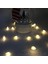 Deniz Perisi Dize Işık, 3m 30LED Plaj Dize Işıklar Okyanus Dekor Dize Işıklar Gümüş Tel Pil (Kabuk) (Yurt Dışından) 3