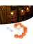 Cadılar Bayramı Balkabağı Dize Işıkları, 10 LED 6.5ft Turuncu Balkabağı Dize Işıkları Akülü Sonbahar Kabak Çelenk Işıkları Kapalı Ev Dış Mekan Şükran Günü Cadılar Bayramı Dekoru (Yurt Dışından) 1