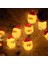 10 Ft 20 LED Noel Noel Baba Dize Işıkları, Pille Çalışan Noel Noel Ağacı Dize Işıkları Süslemeleri, Tatil Evi Bahçe Partisi Kapalı Açık Dekor Süsler (Sıcak Beyaz) (Yurt Dışından) 2
