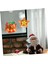 Adet Noel Süslemeleri Noel Emme Işığı Noel Asılı Işık Dekoru Noel Gece Lambası Pil Dize Işıkları Ev Dekorasyonu Astetik Oda Dekoru Noel Vitrin Dekoru (Yurt Dışından) 4