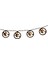 Cadılar Bayramı Işıkları, 8 Ft 20 Led'ler Yarasa Iskeleti Cadılar Bayramı Dize Işıkları Çim Bahçesi Için Dekoratif Cadılar Bayramı Işık Dize Süslemeleri, Pille Çalışan Cadılar Bayr (Yurt Dışından) 2