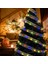 Asılı Dize Işık Iç Mekan Dış Mekan Su Geçirmez LED ve Parti Pille Çalışan Noel Noel Dekorasyonu Noel Noel Ağ Işıkları Dış Mekan Çalılar Için (Yurt Dışından) 3