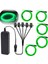 5in1 30FT (5pack 6ft) Yumuşak Neon Şerit Işık Teli, 3mode Stay/yavaş/hızlı Flaş El Tel Işıklar Pil Kutusu (Pil Yok) Cosplay Elbise Parti Dekorasyonu Için (Yeşil) (Yurt Dışından) 1