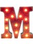 Pembe Parıltılı LED Alfabe Kayan Yazılı Mektuplar LED 26 Alfabe Işıklı Harfler Pille Çalışan LED Mektup Düğün Doğum Günü Noel Ev Bar Dekorasyonu Parti Gece Lambası (Pembe (Yurt Dışından) 1
