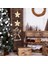 Noel Pencere Işıkları LED Noel Işıkları Dekorasyon Perde Işıkları Vantuz ve Kanca ile Pille Çalışan Iç Mekan Süslemeleri (Melekler) (Yurt Dışından) 4
