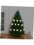 Dize Noel Dize Işıklar Noel Gece Lambası Dekoratif Dize Işık Pencere Perde Işıkları Pil Dize Işıklar Dış Mekan Dekor LED Işık Dize Noel Işıkları LED Kumaş (Yurt Dışından) 4