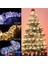 Noel Şerit Işıkları 5cm Genişliğinde Noel Ağacı Şeridi Noel Kurdelesi Peri Işıkları Pille Çalışan Iç Mekan Dize Işıkları Parti Noel Ağacı Tatil Partisi Dekoru Pilsiz (16.4ft, (Yurt Dışından) 3