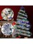 LED Şerit Noel Işıkları, 16.4ft Noel Ağacı Şerit Işıkları Peri Işıkları Mavi Kar Tanesi Sıcak Işık Akülü Parti Düğünler Için Bakır Tel Dize Işıklar Tatil Kapalı O (Yurt Dışından) 4