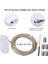 20 Paket Peri Işıkları Pille Çalışan Dize Işıklar, 6.6ft Simli Bakır Tel Üzerinde 20 Led, 20LED Bakır Işıklar, Pil Kutusu, Çoklu (20 Set - Her Biri 20 Sayım Led) (Yurt Dışından) 2