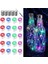 20 Paket Peri Işıkları Pille Çalışan Dize Işıklar, 6.6ft Simli Bakır Tel Üzerinde 20 Led, Mason Kavanoz Noel Dekorasyonu Için Ateşböceği Peri Dize Işıkları (Bule X5, Pembe X5, Kırm (Yurt Dışından) 1