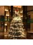 Noel Ağacı Kurdele Dekorasyonu Noel Şerit Işıkları, Şerit Noel Işıkları Noel Ağacı Peri Kurdela Dekorasyonu 40 LED Kablolu Dize Altın Pille Çalışan Çok Renkli Su Geçirmez (Yurt Dışından) 2