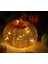Zamanlayıcılı Cıva Cam Balkabağı Işığı, Içinde 10 Peri Işığı, Pille Çalışan LED Balkabağı Işığı, Cadılar Bayramı Sonbahar Dekorasyonu Için Ideal, Şükran Günü Rustik Dekoru, Noel De (Yurt Dışından) 3