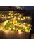 6.56 Ft 40 LED Yapay Ayçiçeği Işıkları Garland, Ayçiçeği Vines ile Ayçiçeği Başları Pille Çalışan Peri Dize Işıkları Kapalı Ev Bahçe Partisi Yatak Odası Düğün Dekor (B) (Yurt Dışından) 4