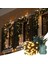 34.1ft 100 LED Pille Çalışan Noel Ağacı Işıkları Zamanlayıcı ile Kapalı Açık Küme Dize Işık 8 Mod Koyu Yeşil Tel Peri Işık Noel Veranda Yatak Odası Bahçe Süslemeleri (Sıcak) (Yurt Dışından) 1
