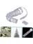 Dize Aydınlık Şerit Sarkıt Şerit Yaylar LED Işık LED Şerit Işıklar Pille Çalışan Renkli Flamalar Peri Süslemeleri Noel Dekoratif Işık Noel Partisi Dekoru Papyon Pvc (Yurt Dışından) 3