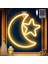 Eid Ramazan Dekoratif Neon Pencere Işıkları, 12 Inç Ay Yıldız LED Işıklar Pil ve USB ile Çalışan Ay Neon Burcu, Eid Mubarak Için Zamanlayıcı ile Islam Tatil Partisi Penceresi Ramaz (Yurt Dışından) 1