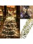 Noel Ağacı Kurdele Dekorasyonu Noel Şerit Işıkları, Şerit Noel Işıkları Noel Ağacı Peri Kurdela Dekorasyonu 40 LED Kablolu Dize Altın Pille Çalışan Çok Renkli Su Geçirmez (Yurt Dışından) 1