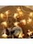 Kelebek Dize Işıklar, 3m 20LED Kelebek Iç Mekan Dize Işıklar Pille Çalışan (Arı, Sıcak Beyaz) (Yurt Dışından) 1