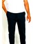 Erkek Lacivert Bel Ipli Slim Fit Yan Cepli Armürlü Jogger Pantolon Ncs Jeans 1642 4