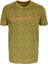 Erkek Haki Slim Fit Bisiklet Yaka Pamuk Baskılı Desenli T-Shirt Jeans 1946 1