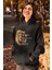Aslan Baskılı Kapüşonlu Sweatshirt 1