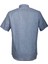 Erkek Mavi Kısa Kol Yazlık Gömlek Slim Fit Düğme Yaka Pamuklu Ince Kumaş Jeans 7174 Shirt 4