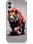 Apple iPhone 11 Uyumlu Silikon Kılıf Sarı Kırmızı Aslan 1