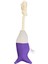 Ipli Balık Su Geçirmez Kedi Oyuncağı Mor-A.gri Ø6cm, 24CM 1