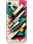 Apple iPhone 11 Uyumlu Silikon Kılıf Renkli Geometrik Desenler 1