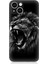 Apple iPhone 13 Uyumlu Silikon Kılıf Saldırgan Aslan 1