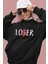 Fuddy Moda Loser Lover Yazılı Kapüşonlu Sweatshirt 1