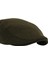 Erkek Şapka Haki Kışlık Trend Flat Cap Yün Kasket 1