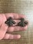 3x4 cm Ikili Çelik Arı Apolet Arma Omuz Dikiş Hobi Dikiş Aksesuarı 1