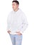 Oversize 3 Iplik Şardonlu Beyaz Sweatshirt 3