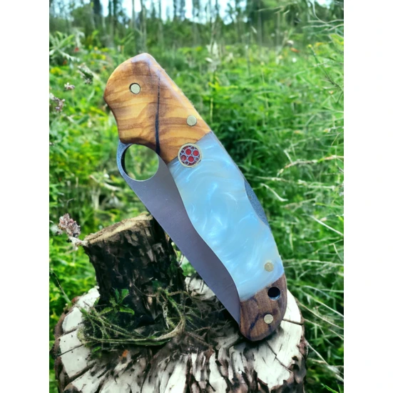 Hayta Çakı Outdoor Piknik Çakısı Kamp Bıçak Bıçağı Çakısı Mutfak Bıçak Kılıflı El Yapımı