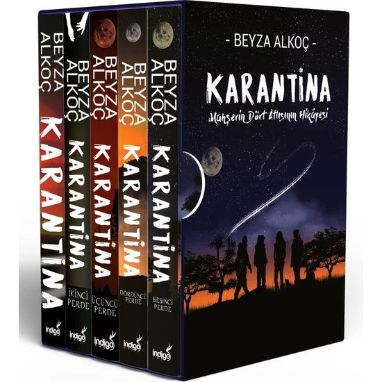 Karantina Serisi 5 Kitap (Kutulu) (Ciltsiz) - Beyza Alkoç