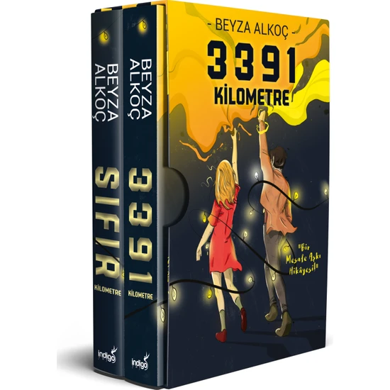 3391 Km Serisi 2 Kitap (Kutulu) (Ciltli) – Beyza Alkoç