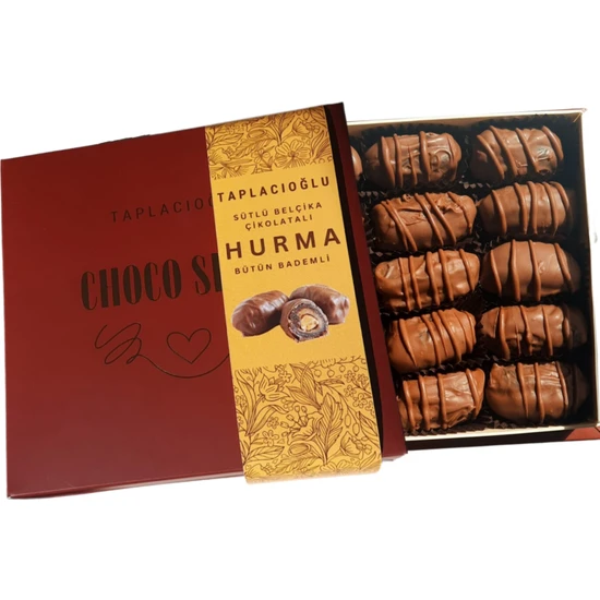 Taplacıoğlu Choco Slice Çikolata Kaplı Hurma Special Paket