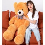 Sole 80 cm Papyonlu Sevimli Peluş Ayıcık - % 100 Yerli Pelüş Ayı...