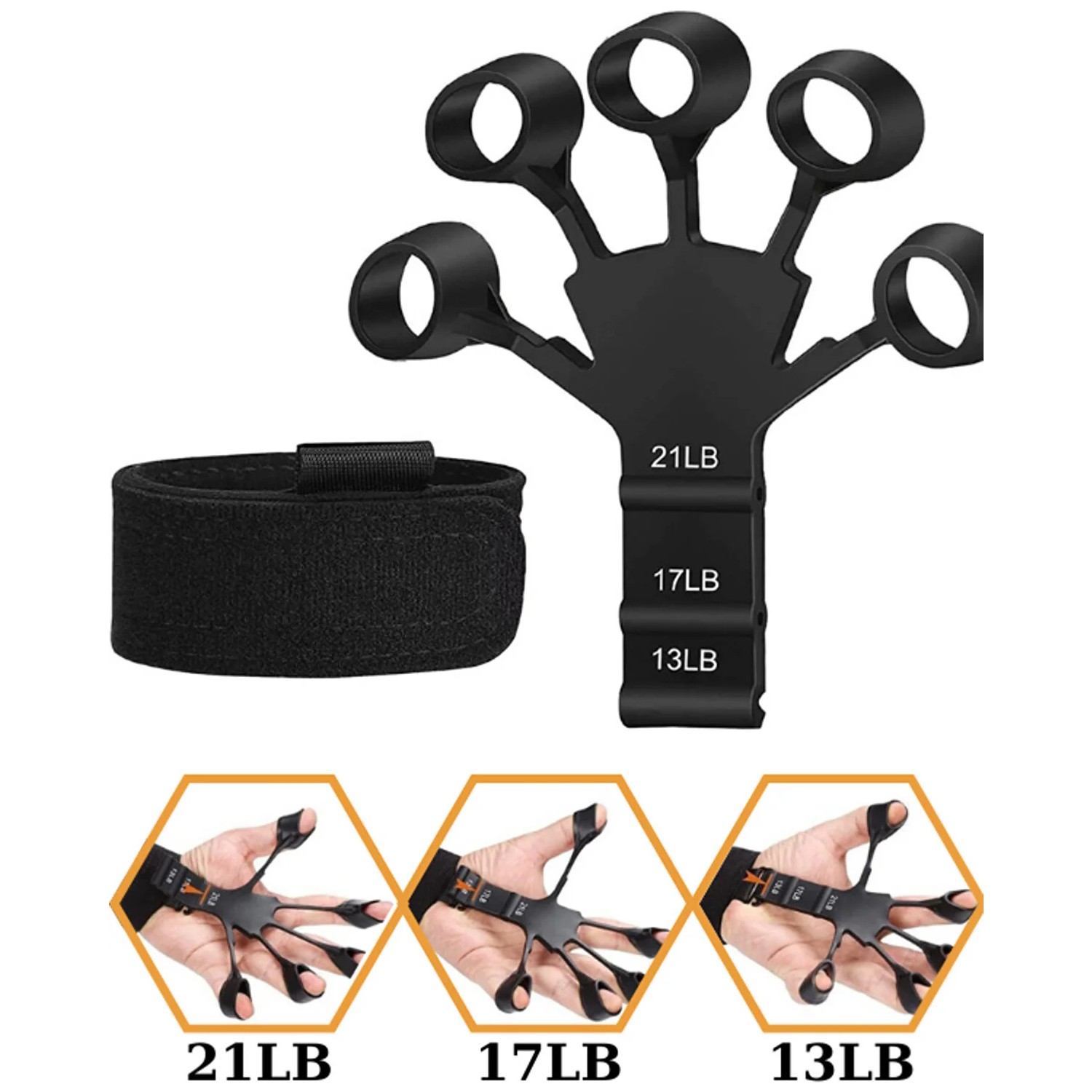 Siyah Gripster Damar Belirginleştirci Bilek Güçlendirici Fiyatı