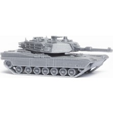 3Duman M1 Abrams Tank Figürü Gri 10 x 15 cm