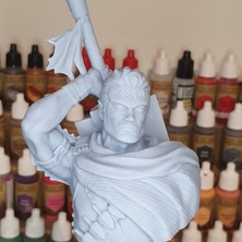 3Duman Berserk Guts Figürü Beyaz 10 x 15 cm