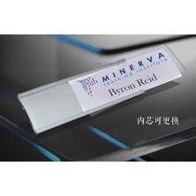 Luoxinguo GÜMÜŞ-MAGNET65X20MM Yay Şeklinde Pim/manyetik Stil Ofis Adı Tutucu Etiketi, Metal Malzeme Güçlü Manyetik Daha Fazla Raptiye Broş Adı Kımlık Etiketi Rozeti (Yurt Dışından)