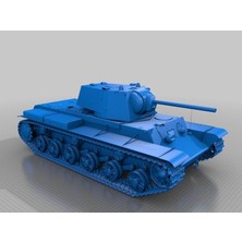 3Duman Kv 1 Ağır Tank Figürü Tüm Renkler 10 x 15 cm