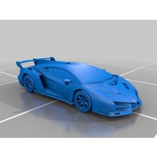 3Duman Lamborghini Veneno Figürü Tüm Renkler 10 x 15 cm