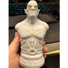 3Duman Yüzüklerin Efendisi Azog Figürü Gri 10 x 15 cm
