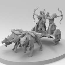 3Duman Kurt Sürücüleri Çetesi Figürü Gri 10 x 15 cm